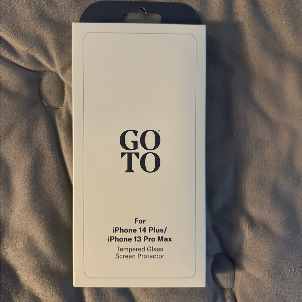 Go-To Screen Protector for iPhone 14 Plus/13 Pro Max - White